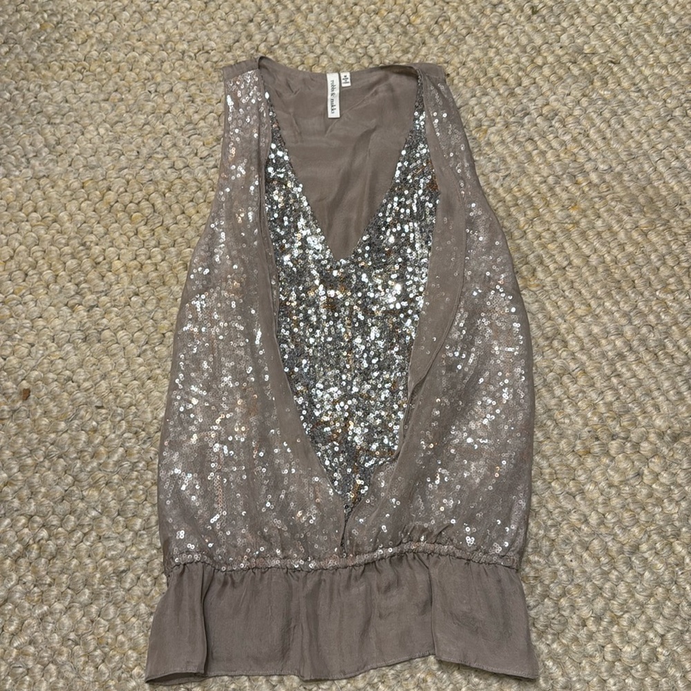 Sequined top